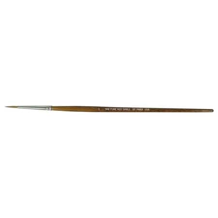 Gordon Brush Size 3 Pure Red Sable Round Artist Brush 0906-03000
